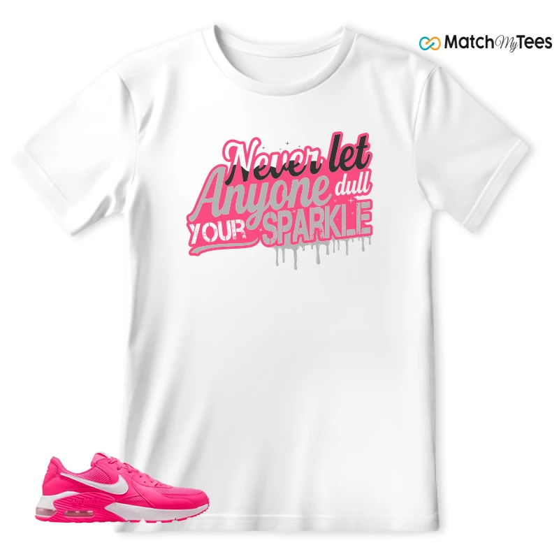NIKE AIR MAX EXCEE BRIGHT PINK SNEAKER Matching Tees t-shirt