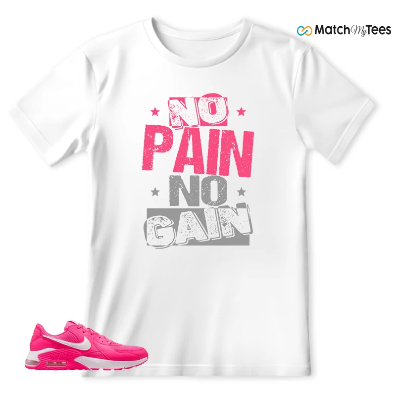 NIKE AIR MAX EXCEE BRIGHT PINK SNEAKER Matching Tees t-shirt