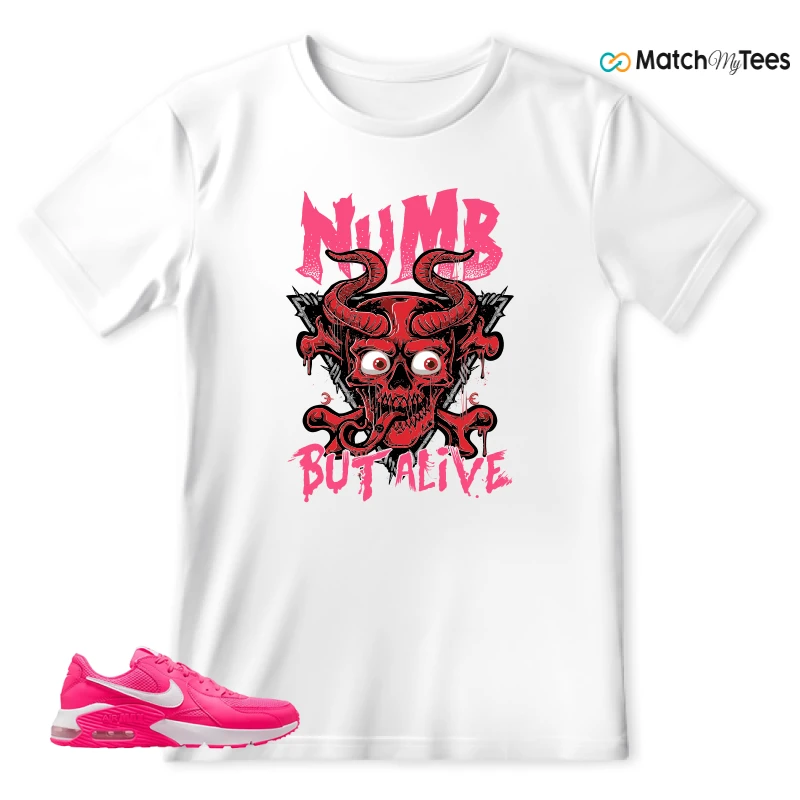 NIKE AIR MAX EXCEE BRIGHT PINK SNEAKER Matching Tees t-shirt