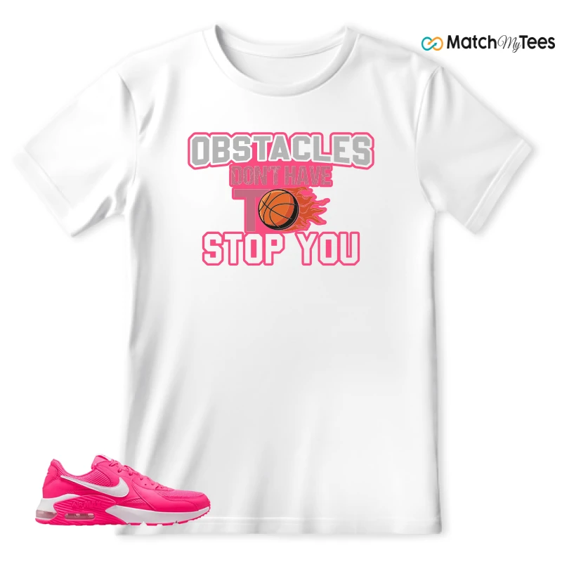 NIKE AIR MAX EXCEE BRIGHT PINK SNEAKER Matching Tees t-shirt