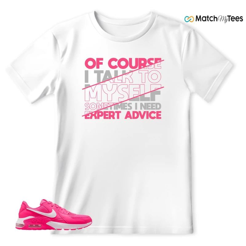 NIKE AIR MAX EXCEE BRIGHT PINK SNEAKER Matching Tees t-shirt