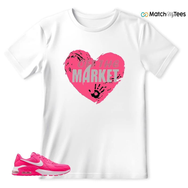 NIKE AIR MAX EXCEE BRIGHT PINK SNEAKER Matching Tees t-shirt