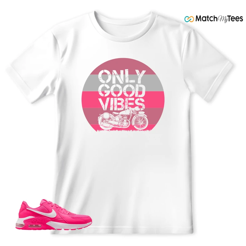 NIKE AIR MAX EXCEE BRIGHT PINK SNEAKER Matching Tees t-shirt