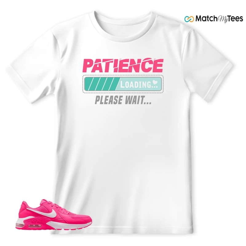 NIKE AIR MAX EXCEE BRIGHT PINK SNEAKER Matching Tees t-shirt