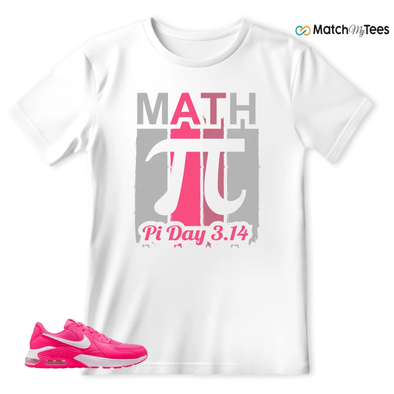 NIKE AIR MAX EXCEE BRIGHT PINK SNEAKER Matching Tees t-shirt