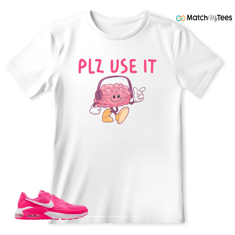 NIKE AIR MAX EXCEE BRIGHT PINK SNEAKER Matching Tees t-shirt