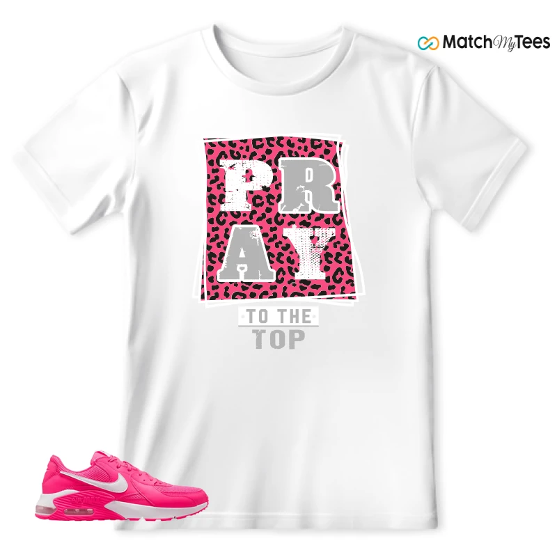 NIKE AIR MAX EXCEE BRIGHT PINK SNEAKER Matching Tees t-shirt