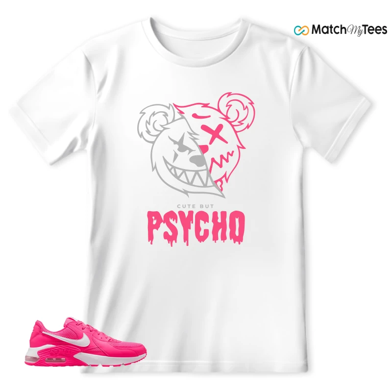 NIKE AIR MAX EXCEE BRIGHT PINK SNEAKER Matching Tees t-shirt