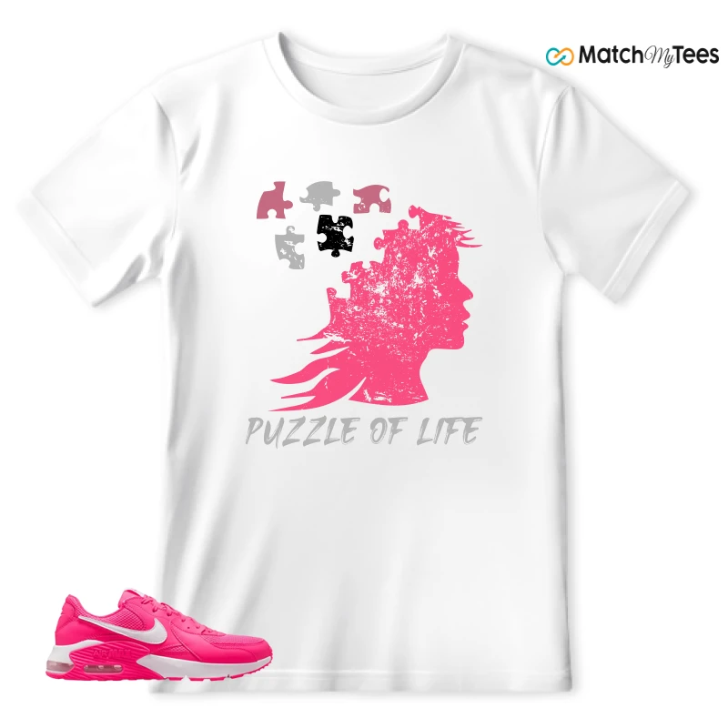 NIKE AIR MAX EXCEE BRIGHT PINK SNEAKER Matching Tees t-shirt