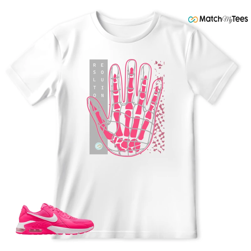 NIKE AIR MAX EXCEE BRIGHT PINK SNEAKER Matching Tees t-shirt