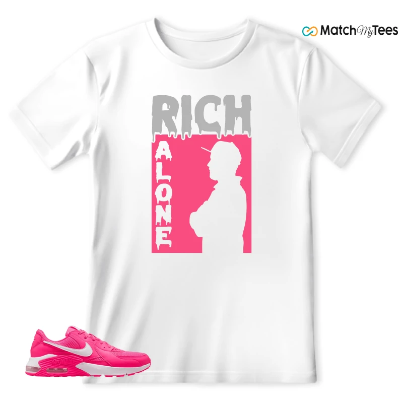 NIKE AIR MAX EXCEE BRIGHT PINK SNEAKER Matching Tees t-shirt