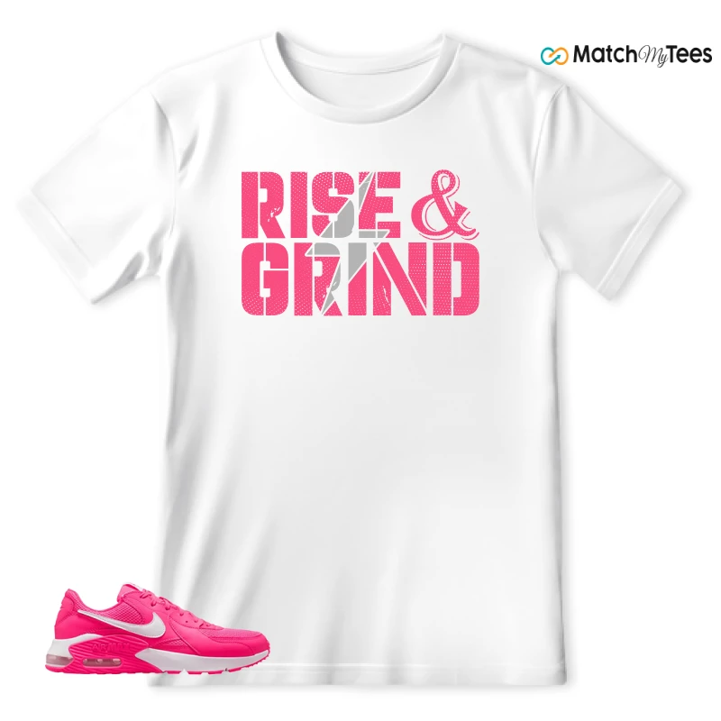 NIKE AIR MAX EXCEE BRIGHT PINK SNEAKER Matching Tees t-shirt