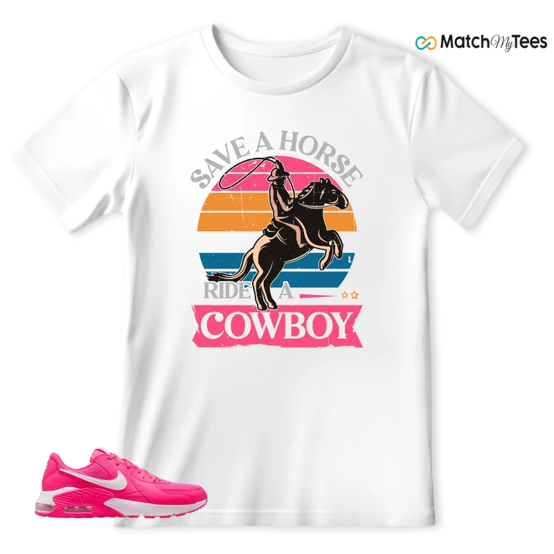 NIKE AIR MAX EXCEE BRIGHT PINK SNEAKER Matching Tees t-shirt