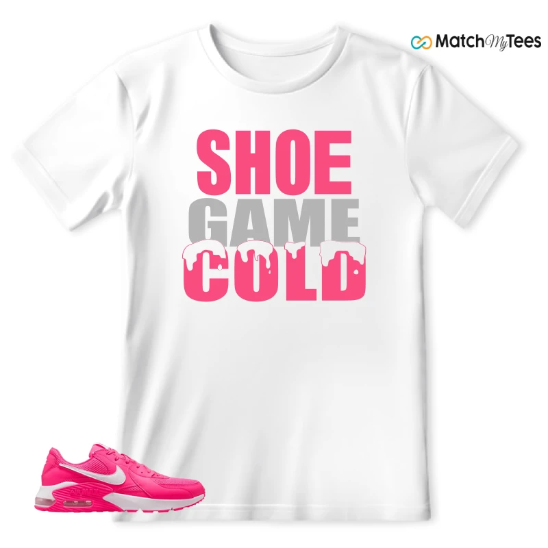 NIKE AIR MAX EXCEE BRIGHT PINK SNEAKER Matching Tees t-shirt