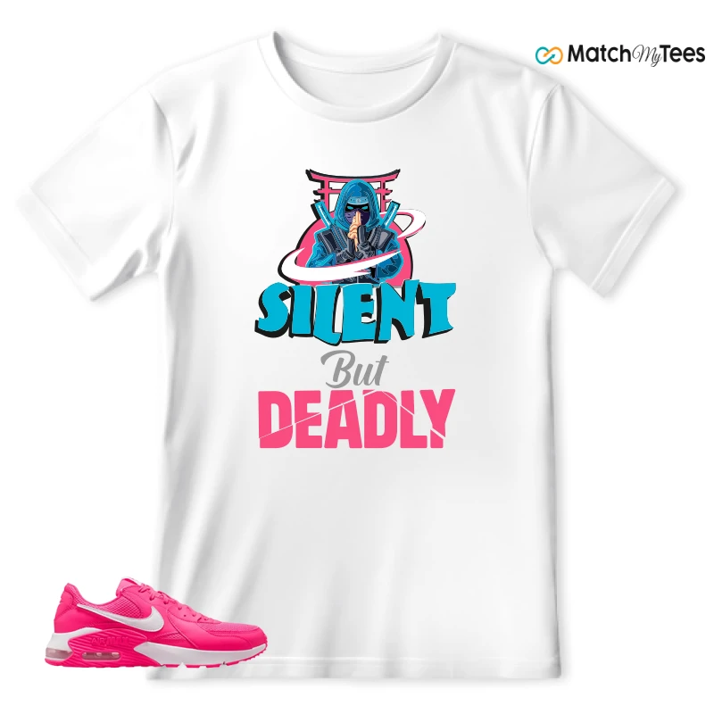 NIKE AIR MAX EXCEE BRIGHT PINK SNEAKER Matching Tees t-shirt