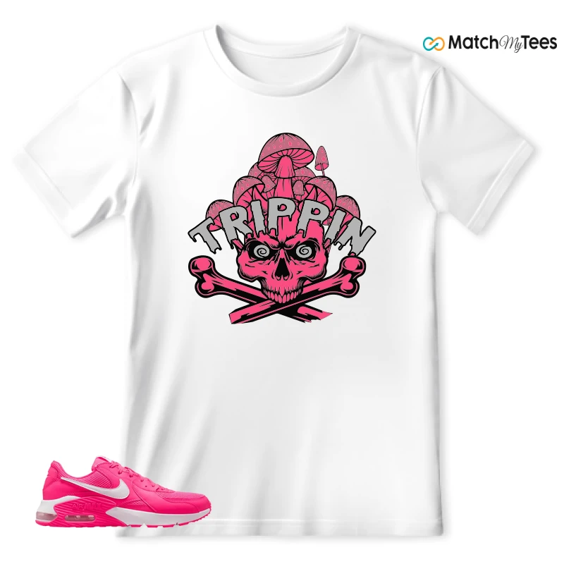 NIKE AIR MAX EXCEE BRIGHT PINK SNEAKER Matching Tees t-shirt