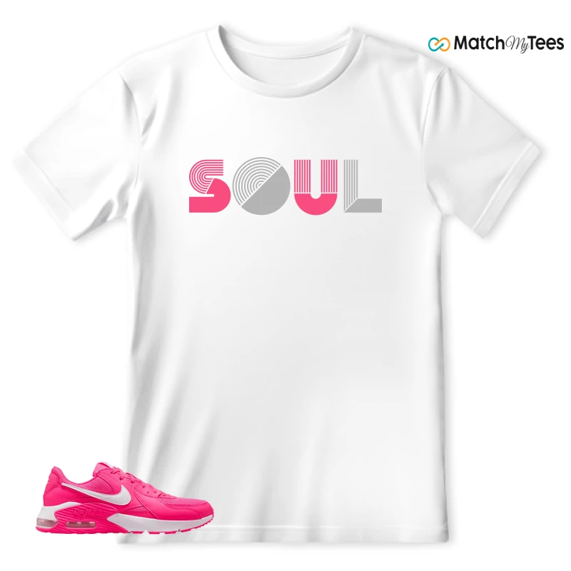 NIKE AIR MAX EXCEE BRIGHT PINK SNEAKER Matching Tees t-shirt