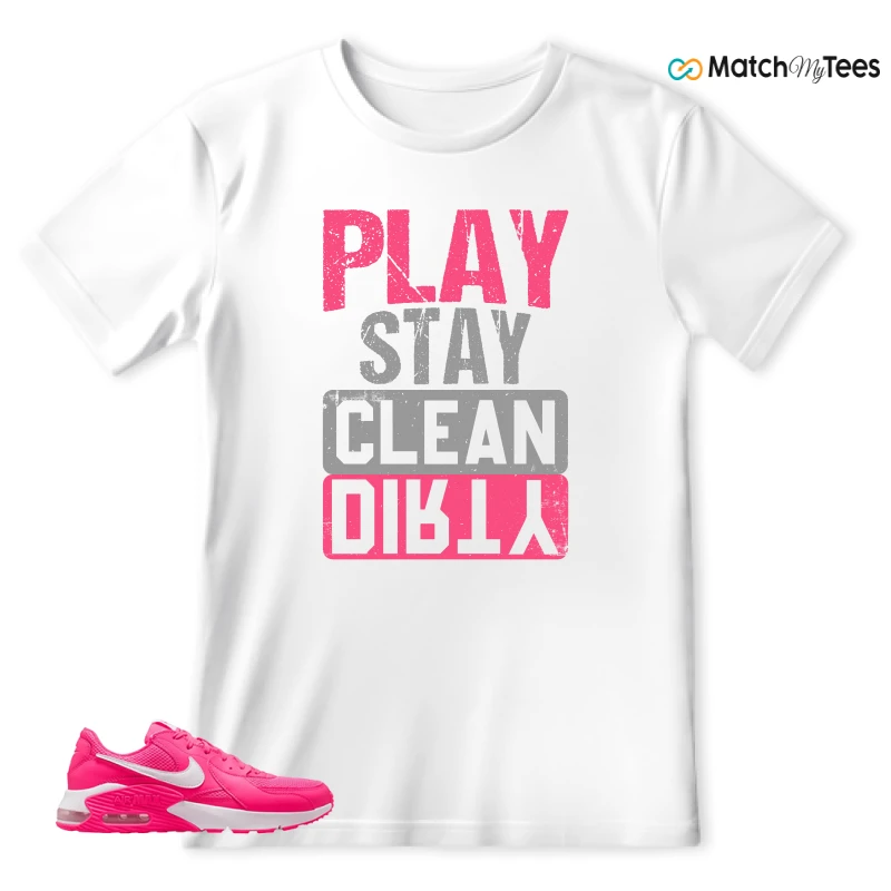 NIKE AIR MAX EXCEE BRIGHT PINK SNEAKER Matching Tees t-shirt