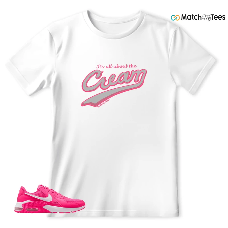 NIKE AIR MAX EXCEE BRIGHT PINK SNEAKER Matching Tees t-shirt