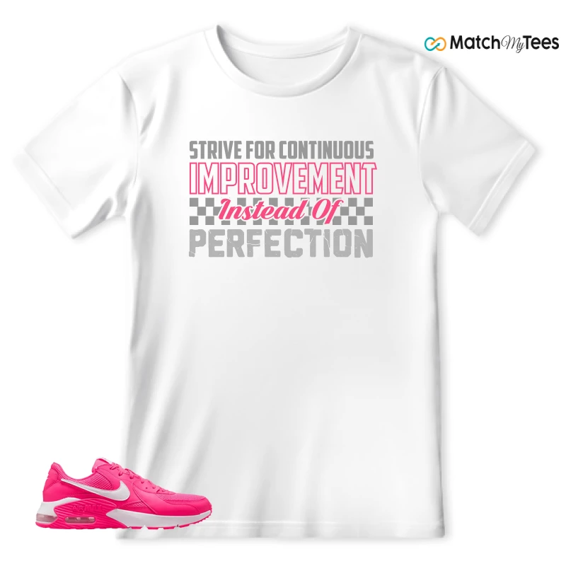 NIKE AIR MAX EXCEE BRIGHT PINK SNEAKER Matching Tees t-shirt