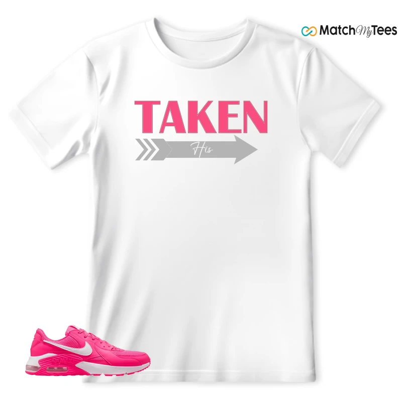 NIKE AIR MAX EXCEE BRIGHT PINK SNEAKER Matching Tees t-shirt