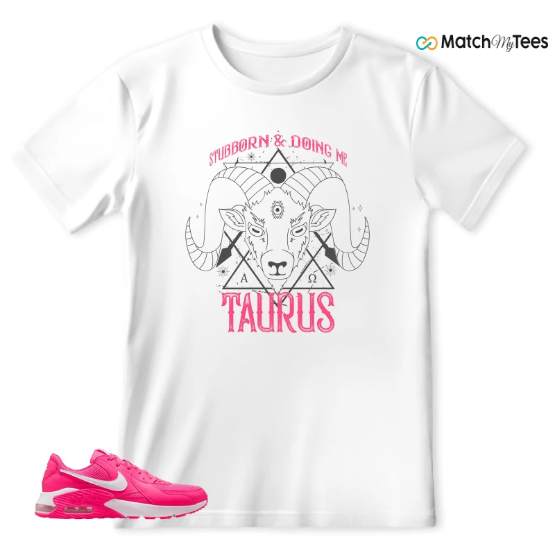 NIKE AIR MAX EXCEE BRIGHT PINK SNEAKER Matching Tees t-shirt