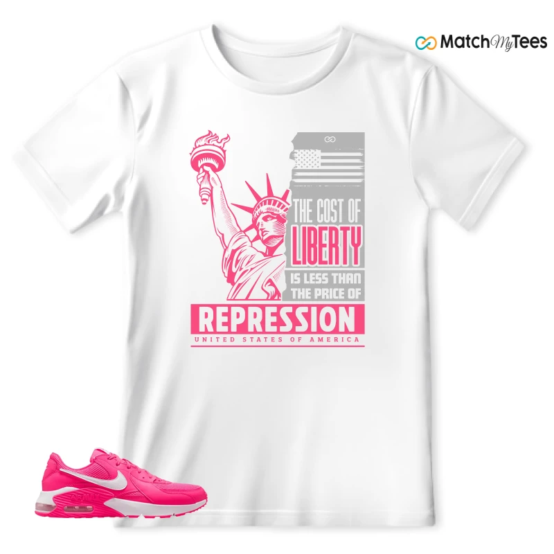 NIKE AIR MAX EXCEE BRIGHT PINK SNEAKER Matching Tees t-shirt