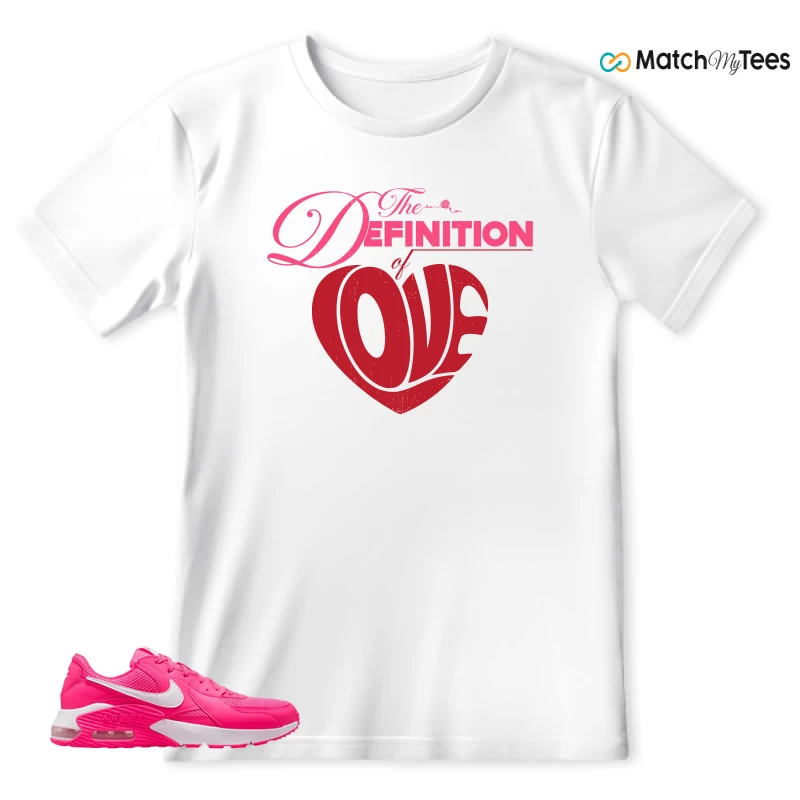 NIKE AIR MAX EXCEE BRIGHT PINK SNEAKER Matching Tees t-shirt
