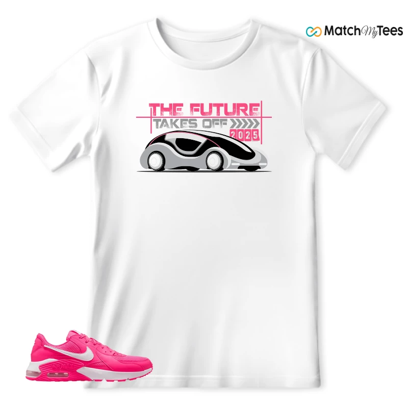 NIKE AIR MAX EXCEE BRIGHT PINK SNEAKER Matching Tees t-shirt