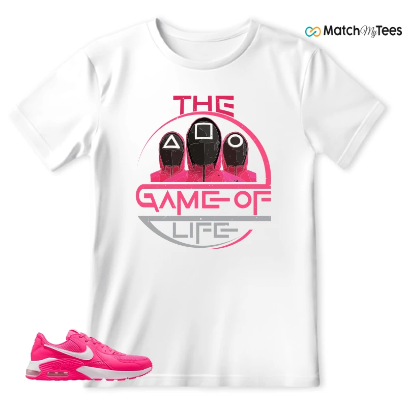 NIKE AIR MAX EXCEE BRIGHT PINK SNEAKER Matching Tees t-shirt