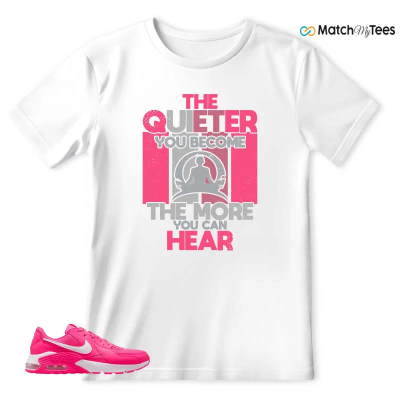 NIKE AIR MAX EXCEE BRIGHT PINK SNEAKER Matching Tees t-shirt