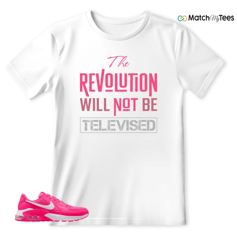 NIKE AIR MAX EXCEE BRIGHT PINK SNEAKER Matching Tees t-shirt