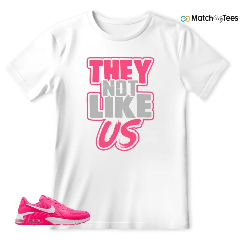 NIKE AIR MAX EXCEE BRIGHT PINK SNEAKER Matching Tees t-shirt