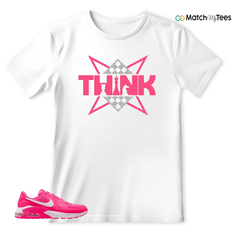 NIKE AIR MAX EXCEE BRIGHT PINK SNEAKER Matching Tees t-shirt