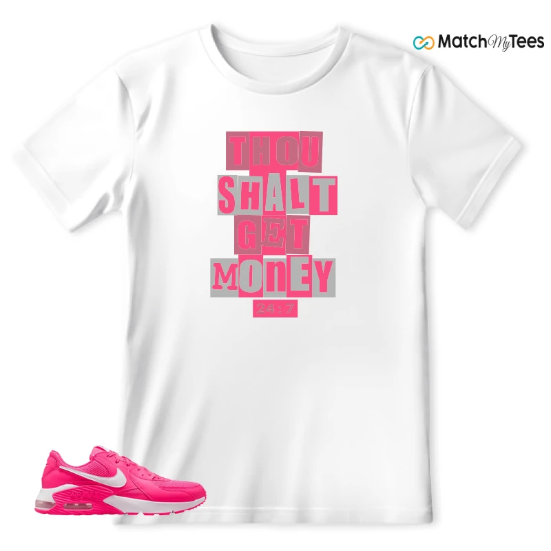 NIKE AIR MAX EXCEE BRIGHT PINK SNEAKER Matching Tees t-shirt