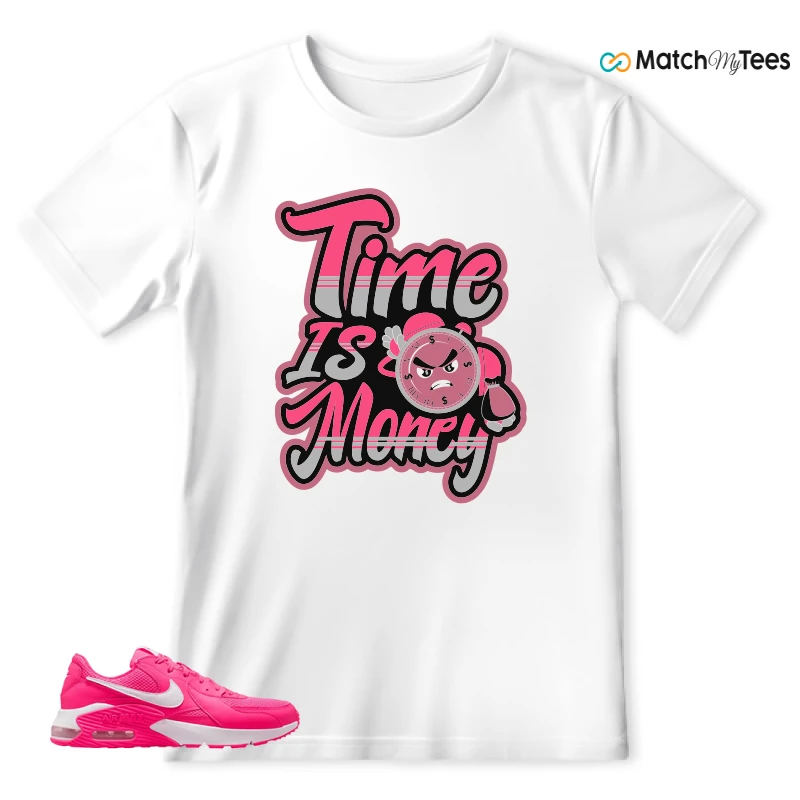 NIKE AIR MAX EXCEE BRIGHT PINK SNEAKER Matching Tees t-shirt