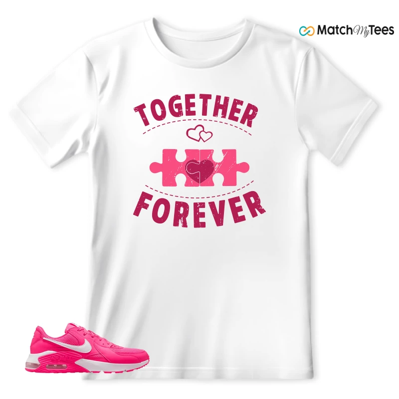NIKE AIR MAX EXCEE BRIGHT PINK SNEAKER Matching Tees t-shirt