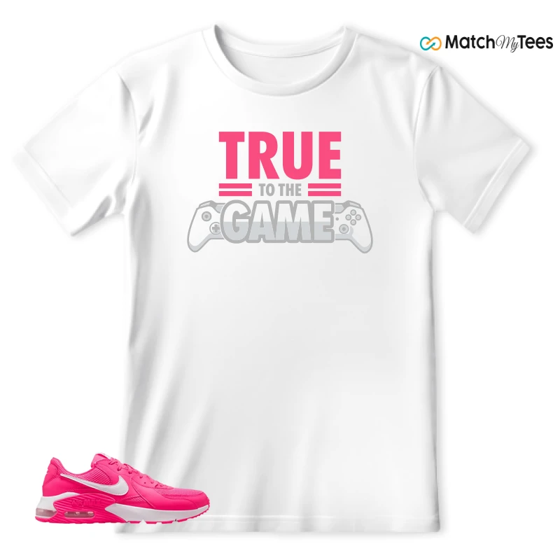 NIKE AIR MAX EXCEE BRIGHT PINK SNEAKER Matching Tees t-shirt