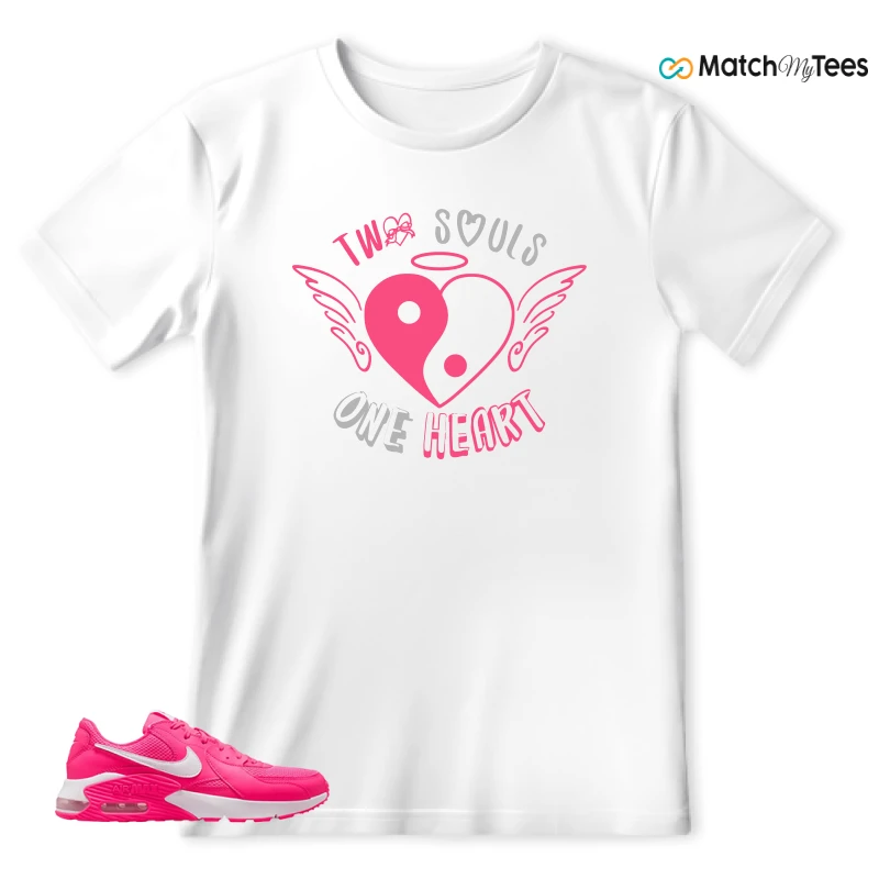 NIKE AIR MAX EXCEE BRIGHT PINK SNEAKER Matching Tees t-shirt