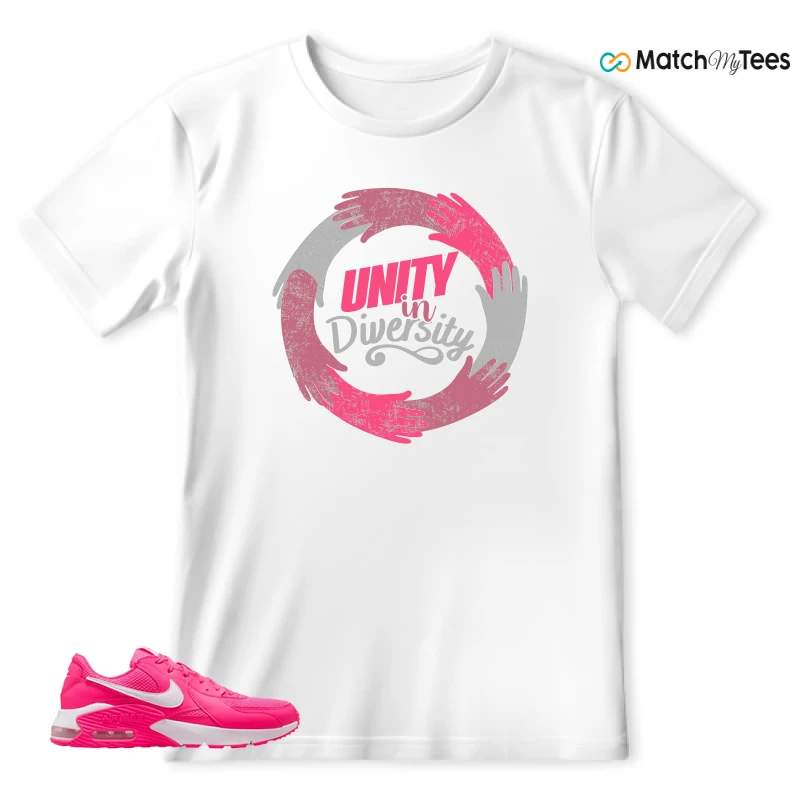 NIKE AIR MAX EXCEE BRIGHT PINK SNEAKER Matching Tees t-shirt
