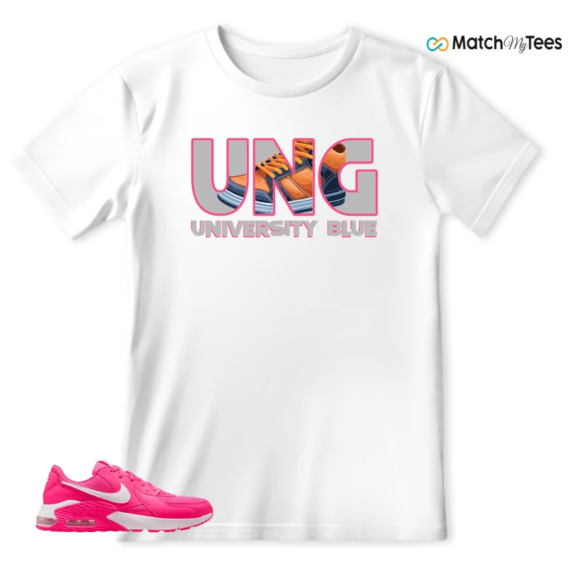 NIKE AIR MAX EXCEE BRIGHT PINK SNEAKER Matching Tees t-shirt