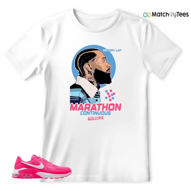 NIKE AIR MAX EXCEE BRIGHT PINK SNEAKER Matching Tees t-shirt