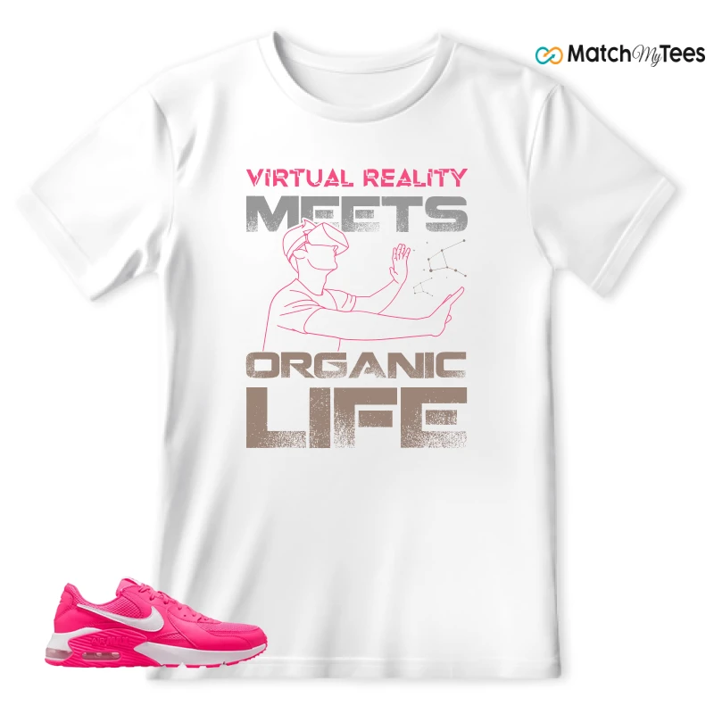 NIKE AIR MAX EXCEE BRIGHT PINK SNEAKER Matching Tees t-shirt