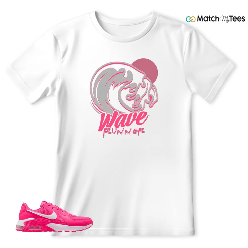 NIKE AIR MAX EXCEE BRIGHT PINK SNEAKER Matching Tees t-shirt