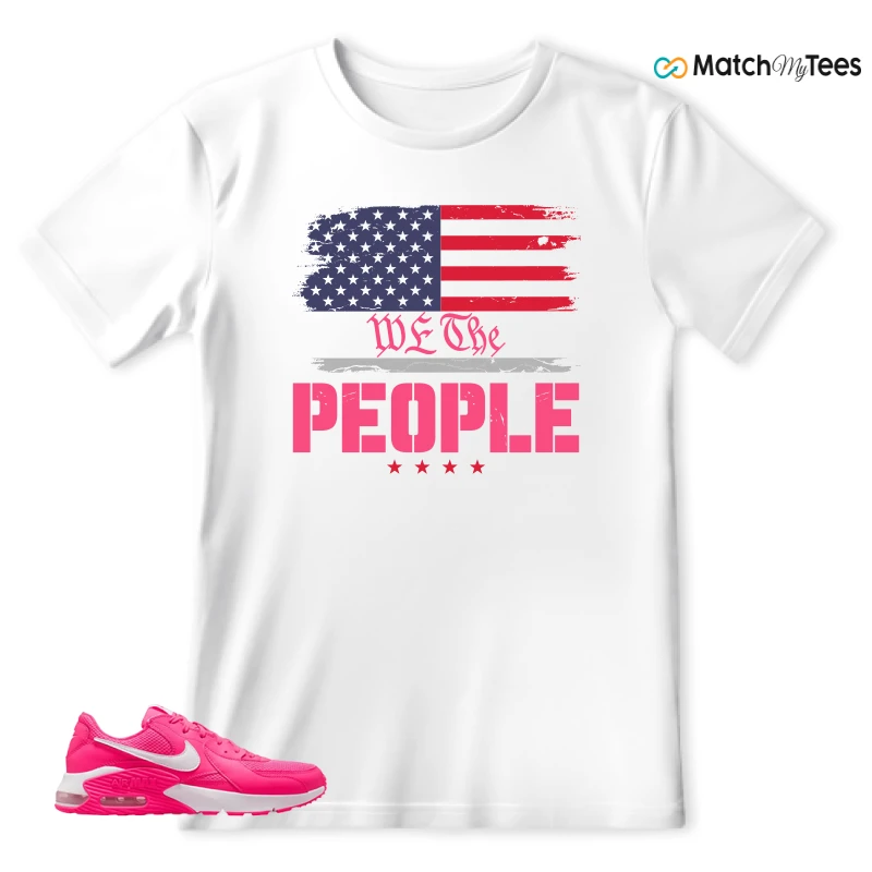 NIKE AIR MAX EXCEE BRIGHT PINK SNEAKER Matching Tees t-shirt