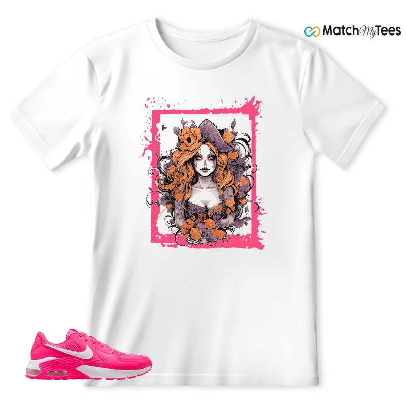 NIKE AIR MAX EXCEE BRIGHT PINK SNEAKER Matching Tees t-shirt