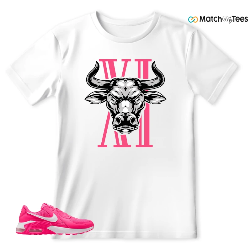 NIKE AIR MAX EXCEE BRIGHT PINK SNEAKER Matching Tees t-shirt