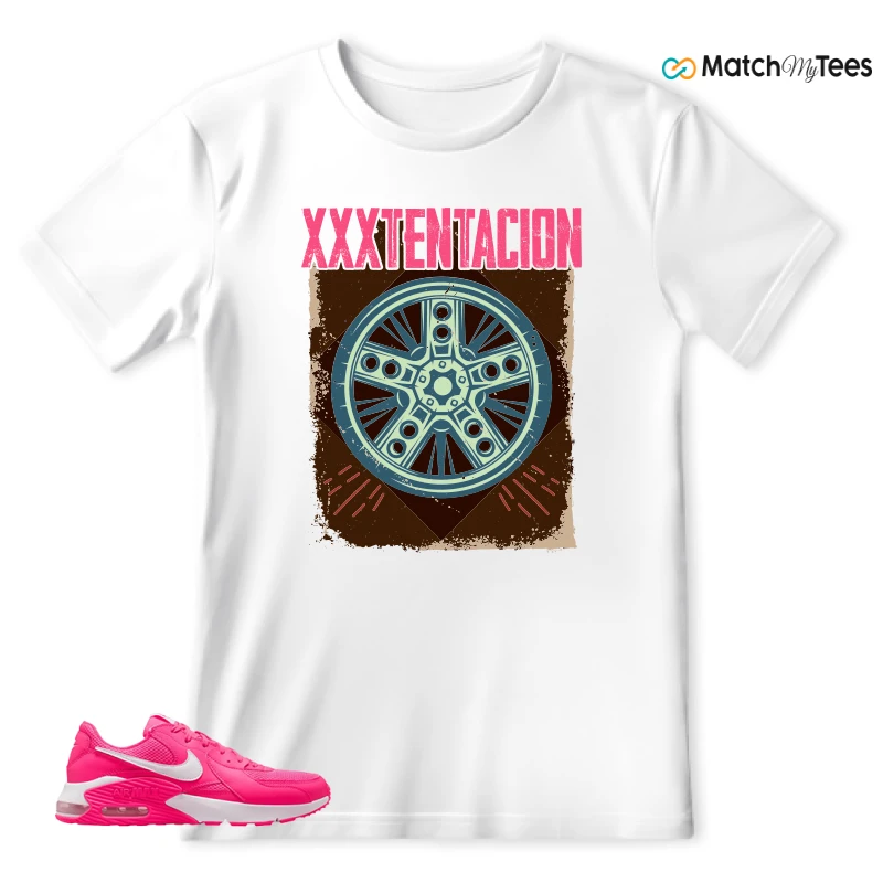 NIKE AIR MAX EXCEE BRIGHT PINK SNEAKER Matching Tees t-shirt