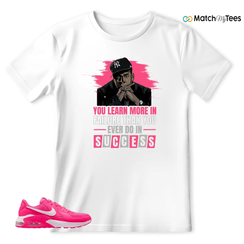 NIKE AIR MAX EXCEE BRIGHT PINK SNEAKER Matching Tees t-shirt