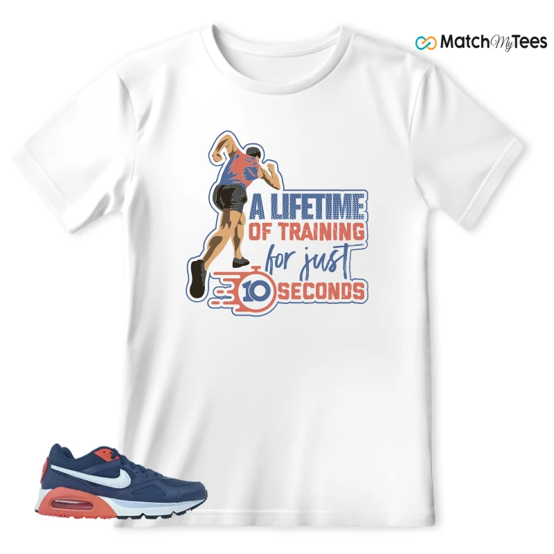 NIKE AIR MAX IVO THUNDER BLUE SNEAKER Matching Tees t-shirt